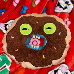 NEW! ZURU FUGGLER x FUGGALICIOUS | Donut! 9" Plush RARE QUICK SHIP